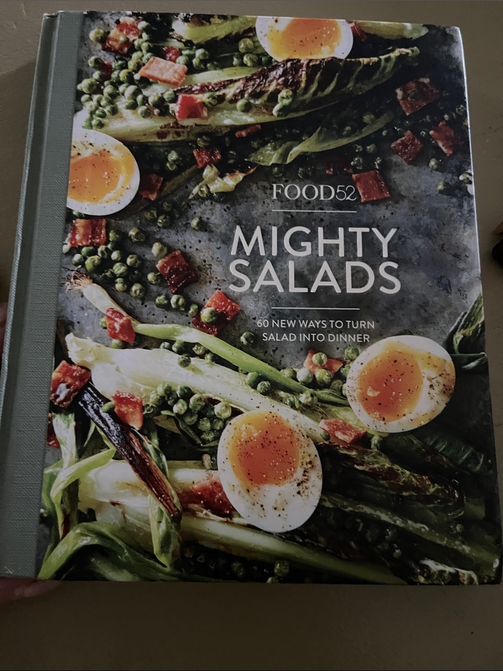 Mighty Salads Cookbook - Green Cover